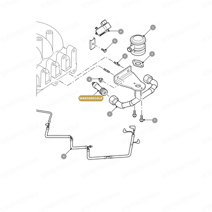 WAD500010LR GENUINE LAND ROVER - CONNECTOR