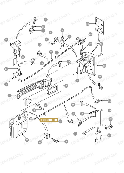 FQP500030 LAND ROVER - LINK From ALLMAKES