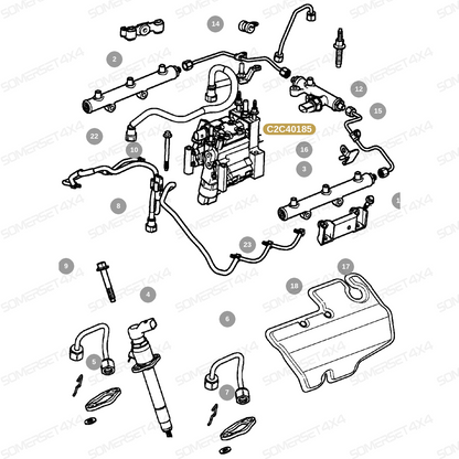 C2C40185 GENUINE JAGUAR - PUMP-FUEL