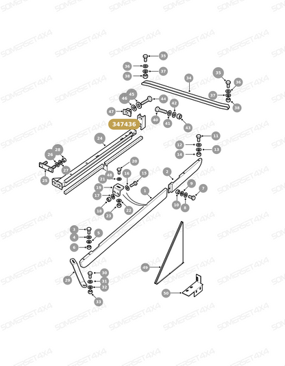 347436 LAND ROVER - MTG BRACKET From ALLMAKES