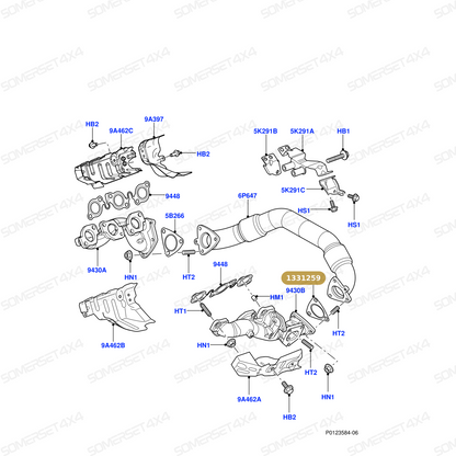 1331259 LAND ROVER - GASKET From ALLMAKES