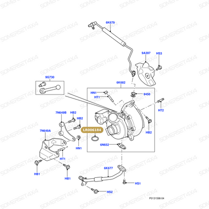 LR006184 LAND ROVER - O RING From ALLMAKES