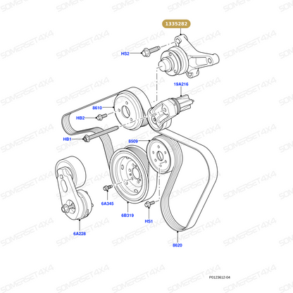 1335282 LAND ROVER - BRACKET From ALLMAKES