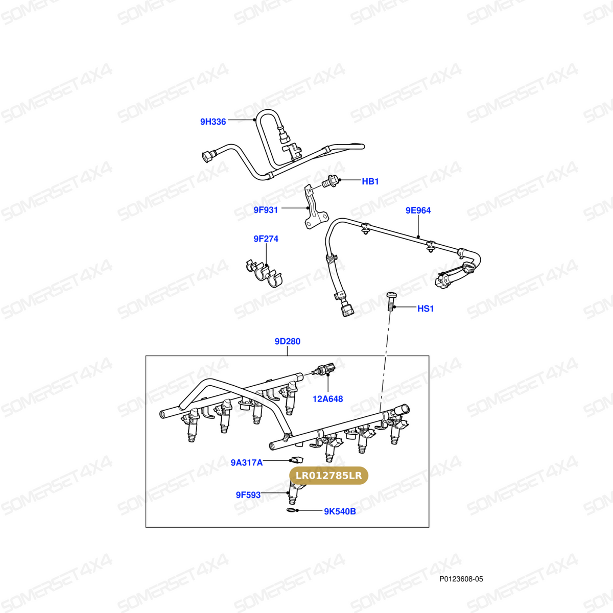 LR012785LR GENUINE LAND ROVER - SEAL