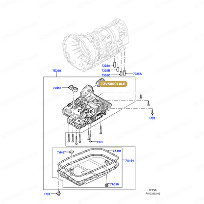 TZV500010LR GENUINE LAND ROVER - SLEEVE