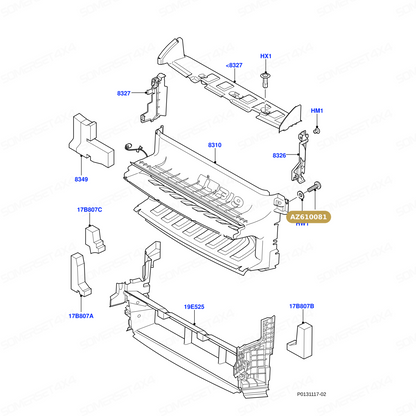 AZ610081 LAND ROVER - SCREW - DEF From PR2 ALLMAKES