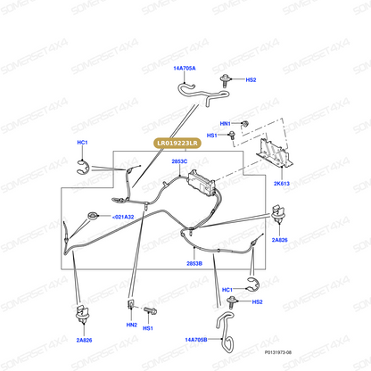 LR019223LR GENUINE LAND ROVER - MODULE - ELECTRIC PARKING BRAKE