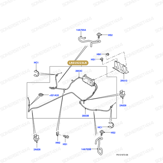 LR019223LR GENUINE LAND ROVER - MODULE - ELECTRIC PARKING BRAKE