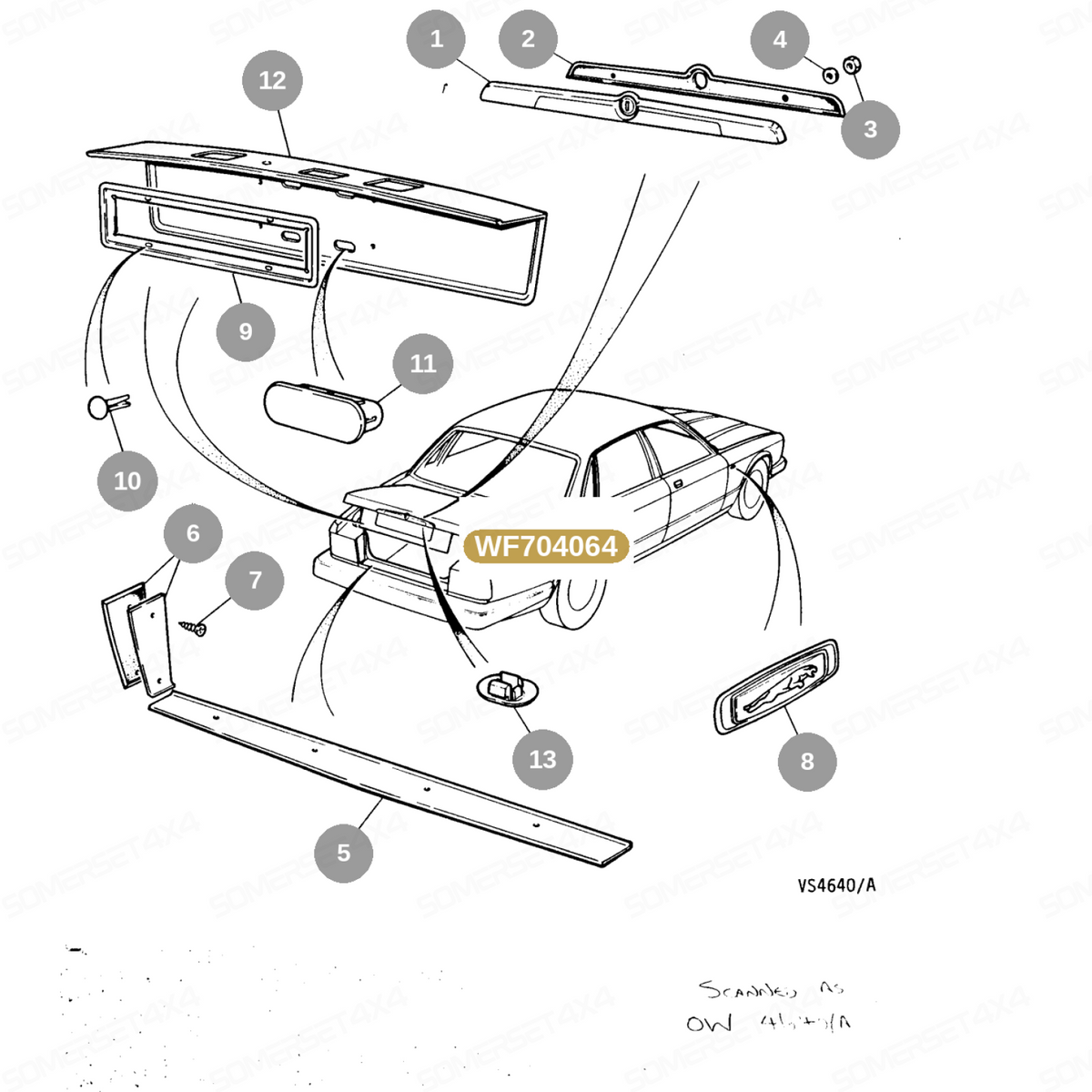 WF704064 STARLOCK - WASHER From PR2 ALLMAKES OE