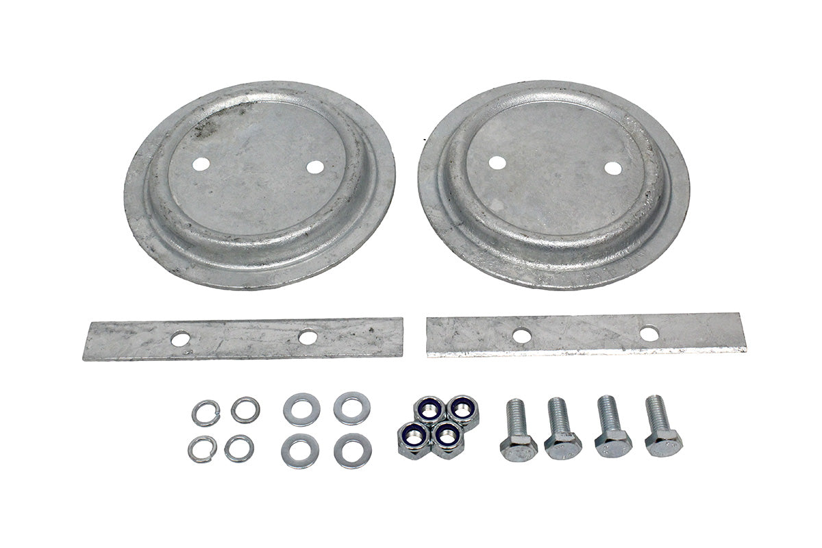 GA1233 GALVANISED REAR SPRING SEAT AND FITTING