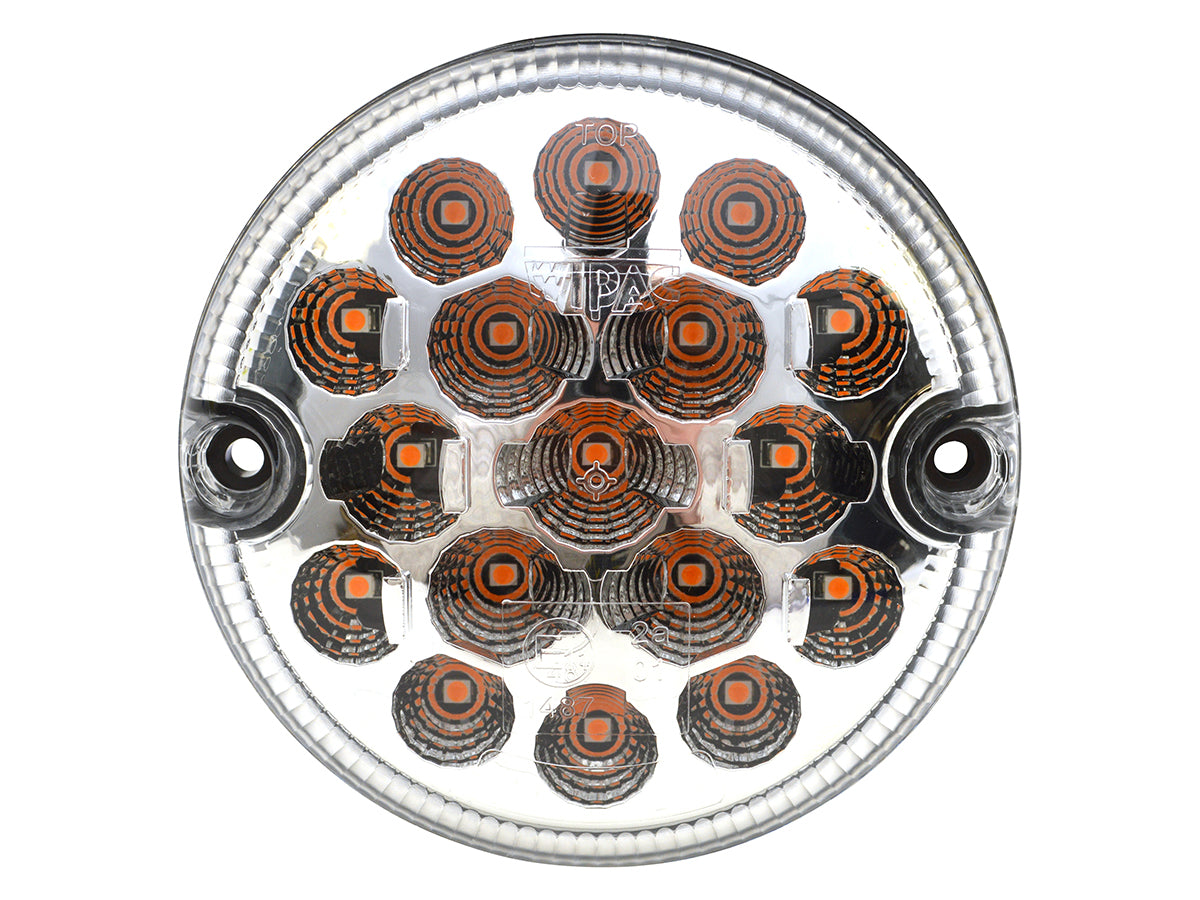 AMR6527LEDCL LAND ROVER - 95mm clear LED indicator for Defenders