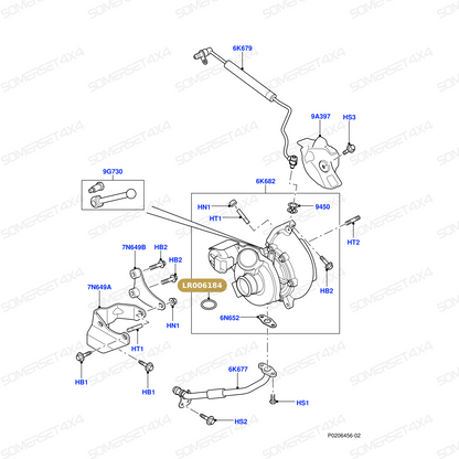 LR006184 LAND ROVER - O RING From ALLMAKES