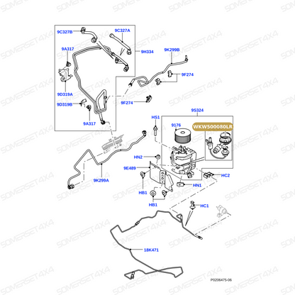 WKW500080LR GENUINE LAND ROVER - SENSOR - WATER DETECTOR