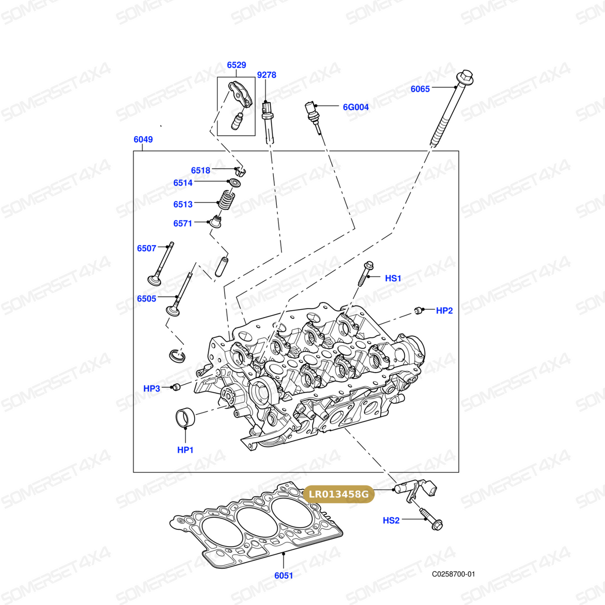 LR013458G LAND ROVER - SENSOR CAMSHAFT POSITION From OEM