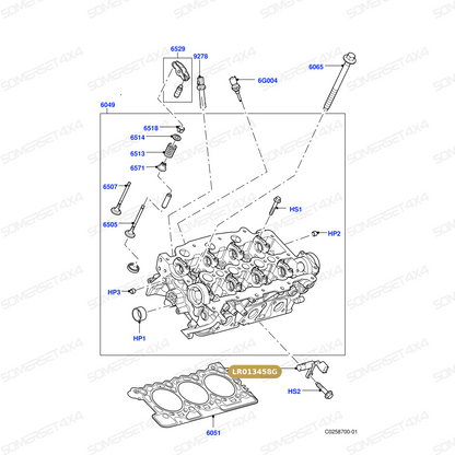LR013458G LAND ROVER - SENSOR CAMSHAFT POSITION From OEM