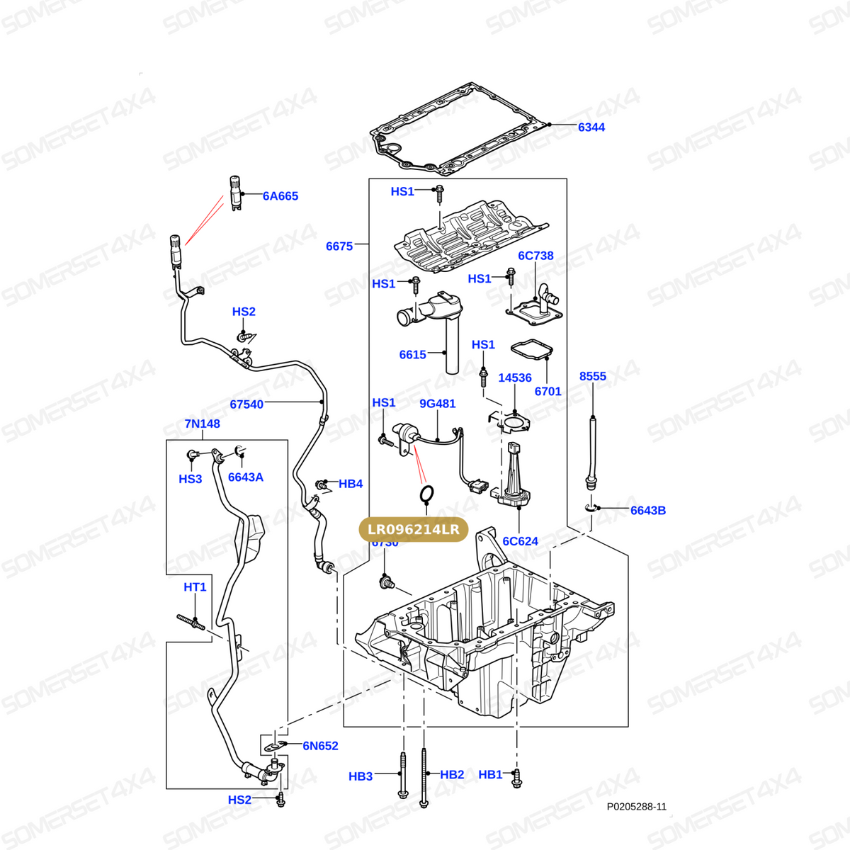 LR096214LR GENUINE LAND ROVER - RING - SEALING