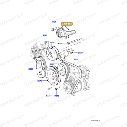 1335282 LAND ROVER - BRACKET From ALLMAKES