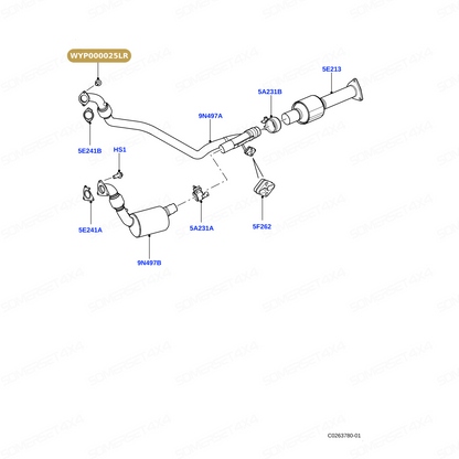 WYP000025LR GENUINE LAND ROVER - SCREW