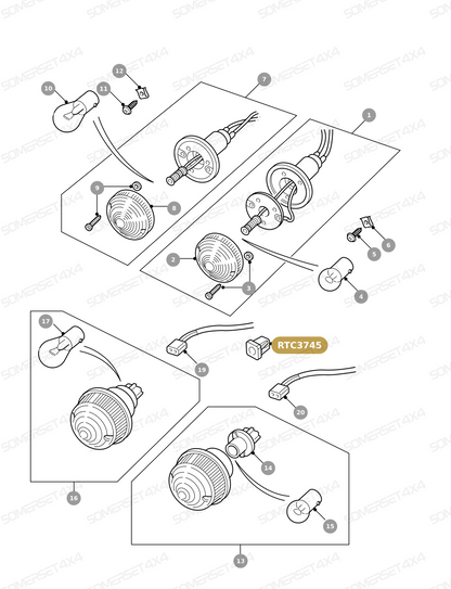 RTC3745 LAND ROVER - LOCK NUT - ALL From PR2 ALLMAKES OE