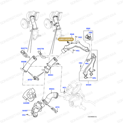 LR011038LR GENUINE LAND ROVER - PLUG - BLANKING