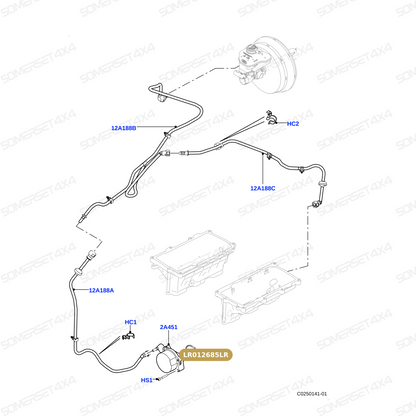 LR012685LR GENUINE LAND ROVER - SEAL - VACUUM PUMP