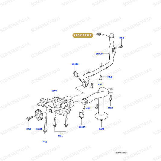 LR011213LR GENUINE LAND ROVER - O-Ring