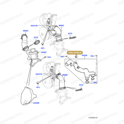 LR011038LR GENUINE LAND ROVER - PLUG - BLANKING