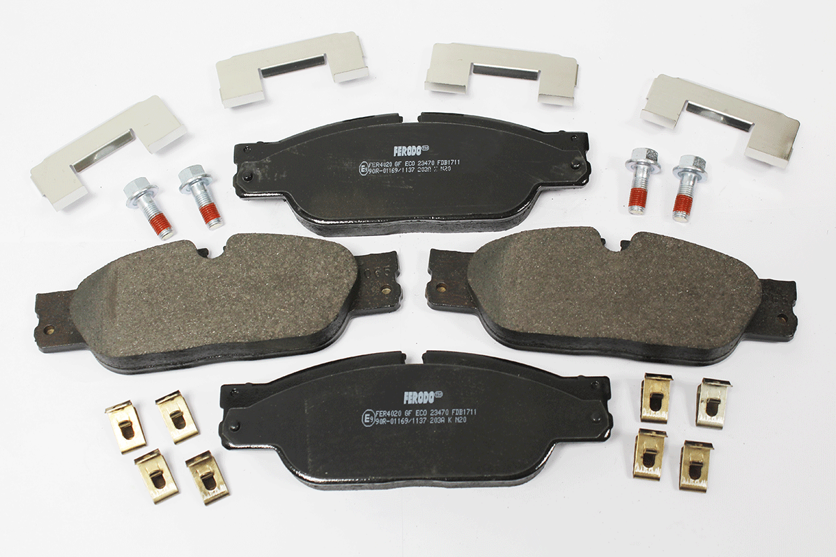 C2C23786-F JAGUAR - BRAKE PAD SET