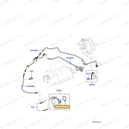 LR012685LR GENUINE LAND ROVER - SEAL - VACUUM PUMP