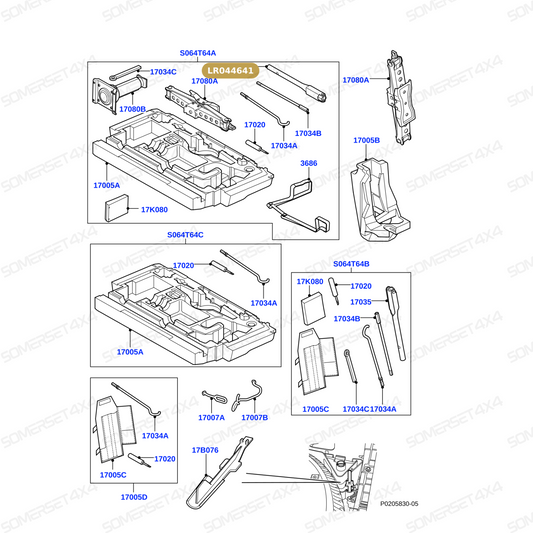 LR044641 LAND ROVER - WRENCH - WHEEL NUT From ALLMAKES