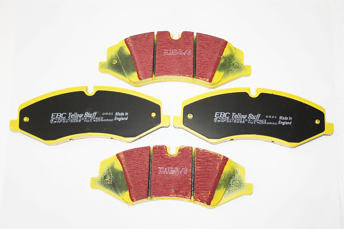GA4843 LAND ROVER - BRAKE PAD FRONT YELLOW STUFF