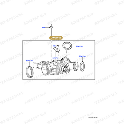 LR061958 LAND ROVER - THROTTLE BODY AND MOTOR From ALLMAKES