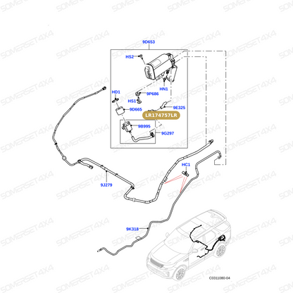 LR174757LR GENUINE LAND ROVER - Valve - Control