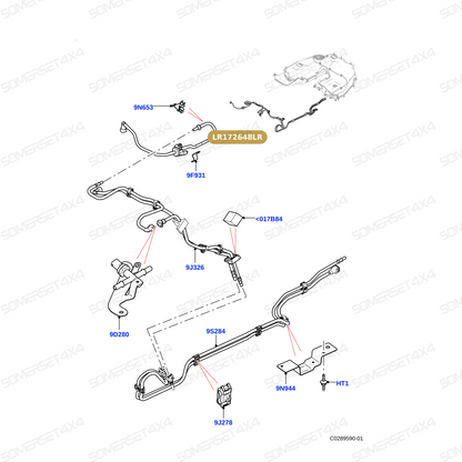 LR172648LR GENUINE LAND ROVER - VALVE - FUEL VAPOUR