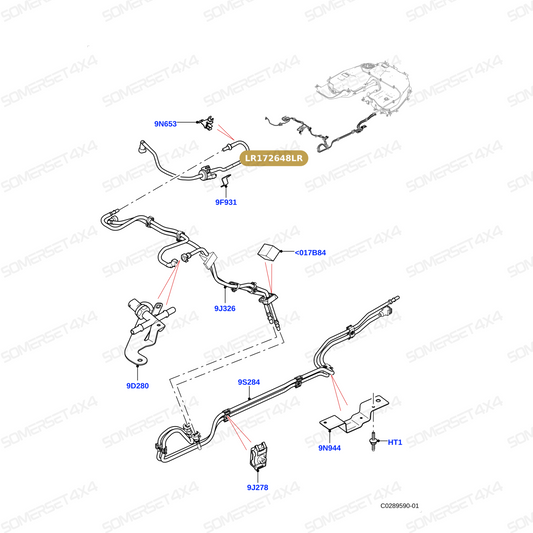 LR172648LR GENUINE LAND ROVER - VALVE - FUEL VAPOUR