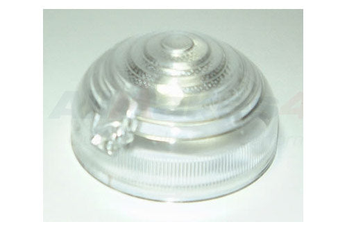 589284 LAND ROVER - LENS - LAMP - FRONT - CLEAR - Suitable for Defender 1983-2006, Series 2 & Series 3