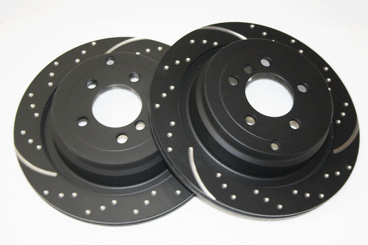 GA4488 LAND ROVER - BRAKE DISC REAR VENTED (PAIR) From EBC