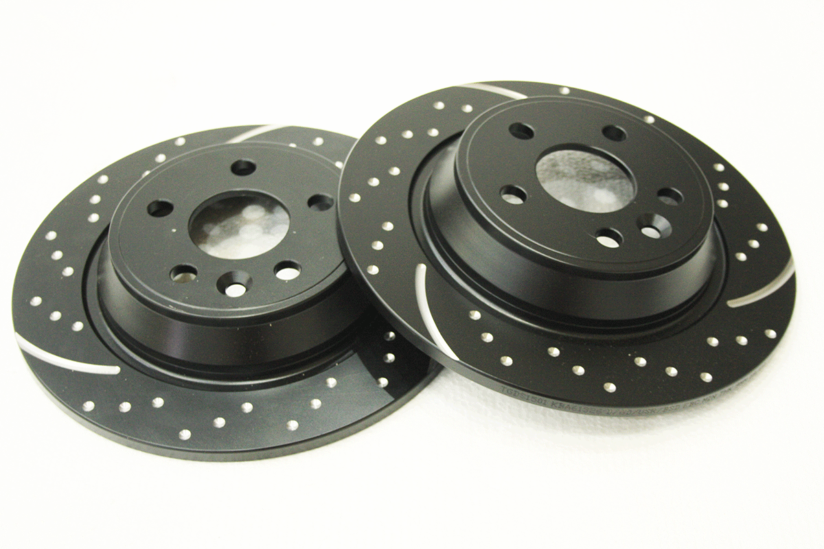 GA4554 LAND ROVER - BRAKE DISC REAR (PAIR)