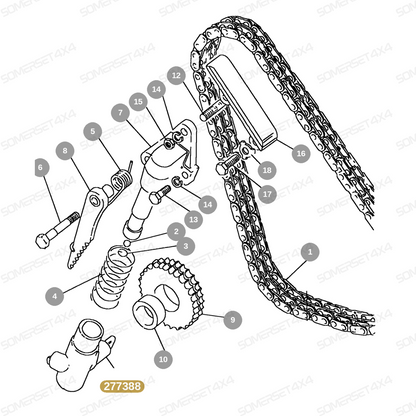 277388 LAND ROVER - CYLINDER From ALLMAKES