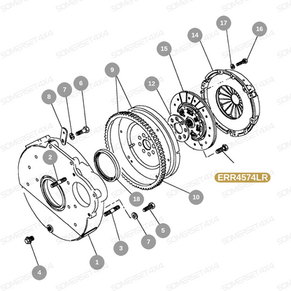 ERR4574LR GENUINE LAND ROVER - BOLT