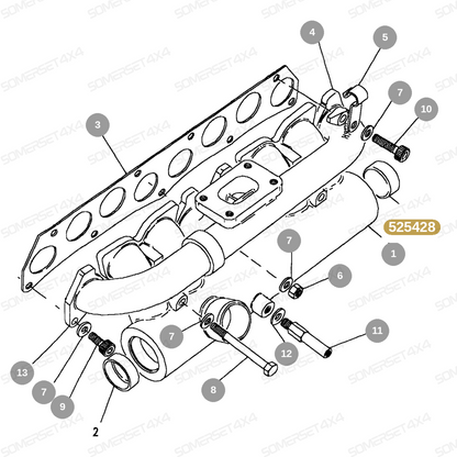 525428 LAND ROVER - CORE PLUG - BLOCK From ALLMAKES