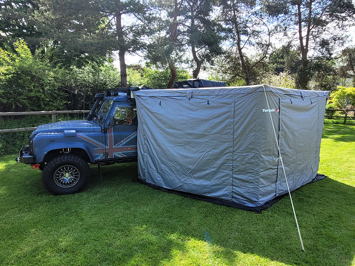 TF1704ROOM LAND ROVER - TERRAFIRMA LAND ROVER - TERRRAFIRMA 2.5M 270 DEG TERRADACTYL AWNING SIDES