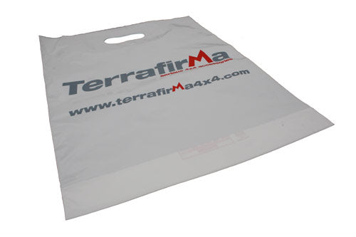 TF360 LAND ROVER - TERRAFIRMA LAND ROVER - Terrafirma branded carrier bags