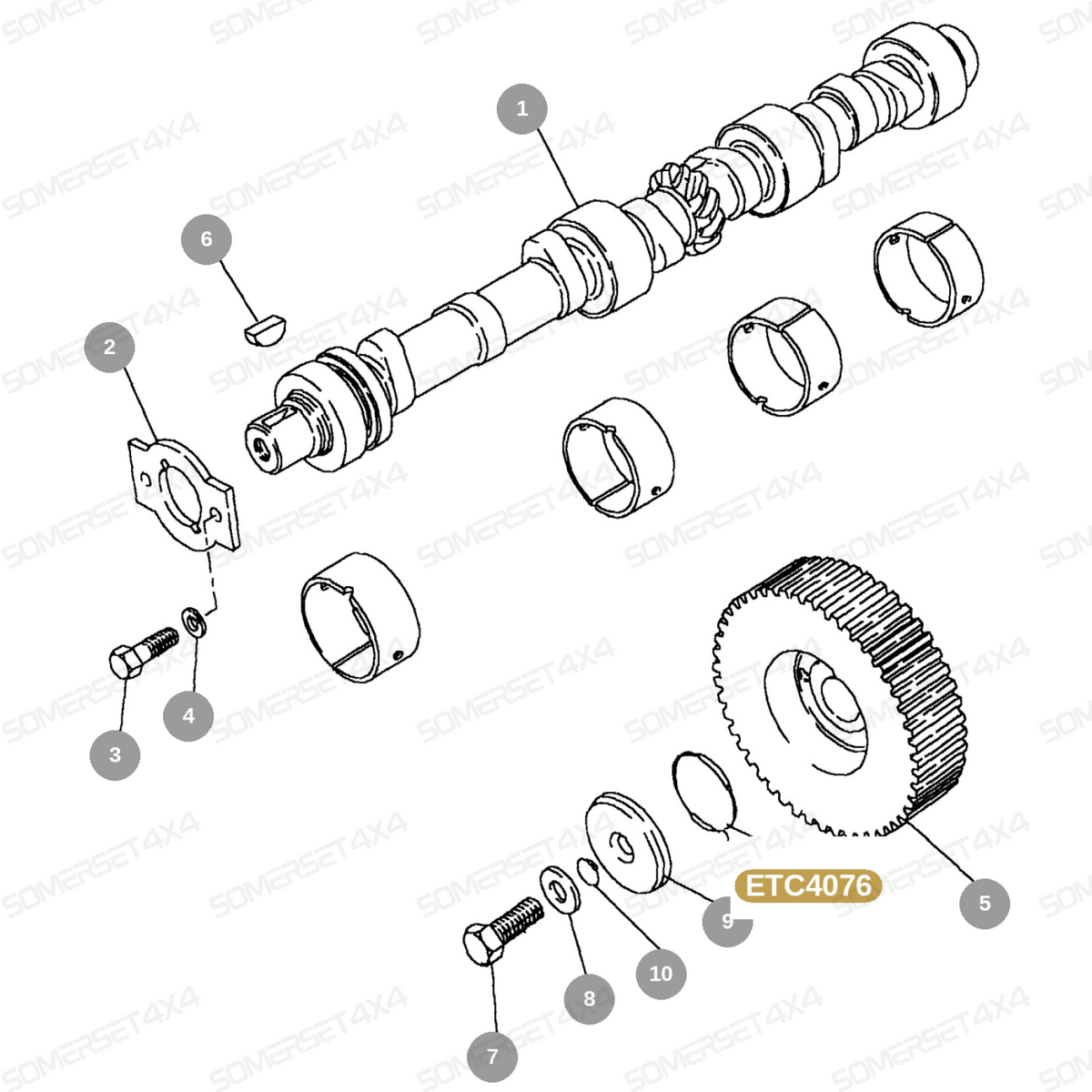 ETC4076 LAND ROVER - O RING - DEF - 2.5 DIESEL NA- 2.5 TURBO DIESEL - 200TDI - RRC - 200TDI From PR2 ALLMAKES