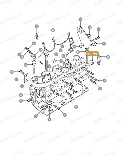 524765 LAND ROVER - CORE PLUG From ALLMAKES