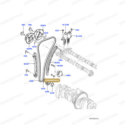LR068809LR GENUINE LAND ROVER - Bolt