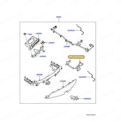 VPLCT0183LR GENUINE LAND ROVER - TOW BAR ELECTRICS
