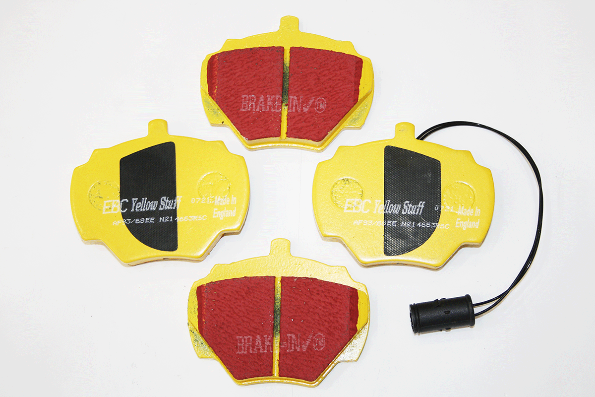 GA4850 LAND ROVER - BRAKE PAD REAR YELLOW STUFF