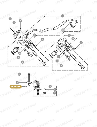 ERR6616 LAND ROVER - INSULATION PAD From PR2 ALLMAKES OE