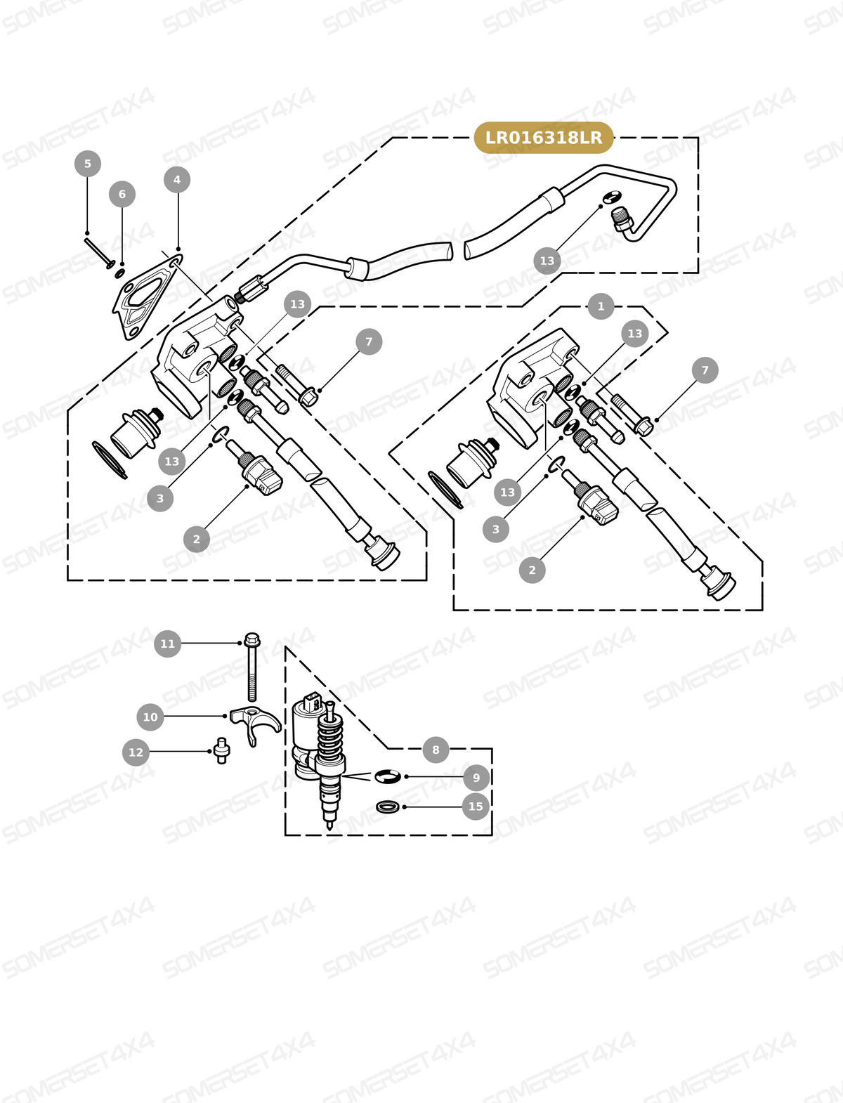 LR016318LR GENUINE LAND ROVER - CONNECTOR